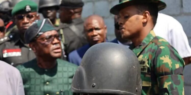 Why FCT Minister Wike Banned The Use Of Mobile Phones By AGIS And The Department Of Land Administration After Viral Video Of His Altercation With Naval Officer Circulates