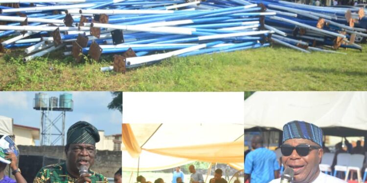 Adelegbe Launches 3,000 Solar Street Lights in Owo, Illuminating Communities and Boosting Security