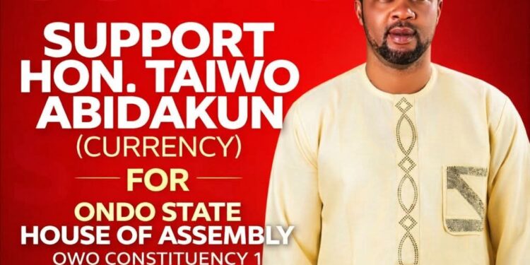 HON. TAIWO ABIDAKUN UNVEILS PEOPLE-FIRST AGENDA FOR OWO CONSTITUENCY 1’S RENEWAL, SEEKS SUPPORT AHEAD OF 2027