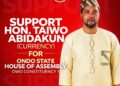 Hon. Taiwo Abidakun: Championing Youth Development and Community-Driven Legislation