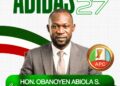 Obanoyen Abiola (Adidas) is competent, bold and the most qualified to fly the APC flag for Owo Constituency 1 MHA seat in 2027 election