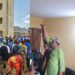 MASSIVE CROWD WELCOMES BARR. AYO SHEDRACH TOLUWALASE AT APC SECRETARIAT AS HE DECLARES FOR OSE CONSTITUENCY